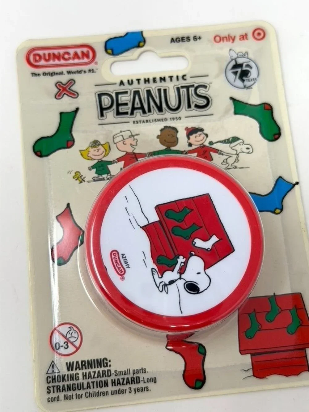 Duncan Butterfly Yo-Yo Holiday Peanuts Snoopy Authentic Exclusive Target